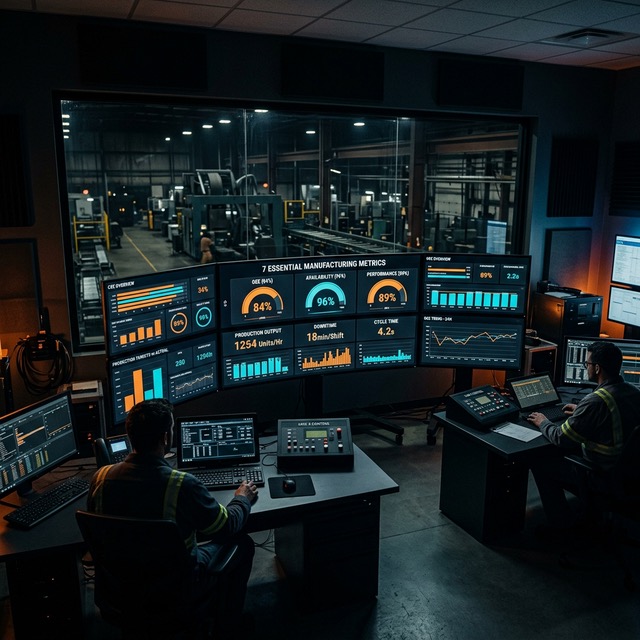 7 Métricas que Toda Planta Debería Medir (y Probablemente No Mide)