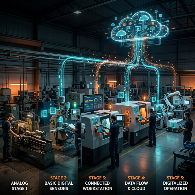Cómo Digitalizar tu Planta de Manufactura en 5 Pasos